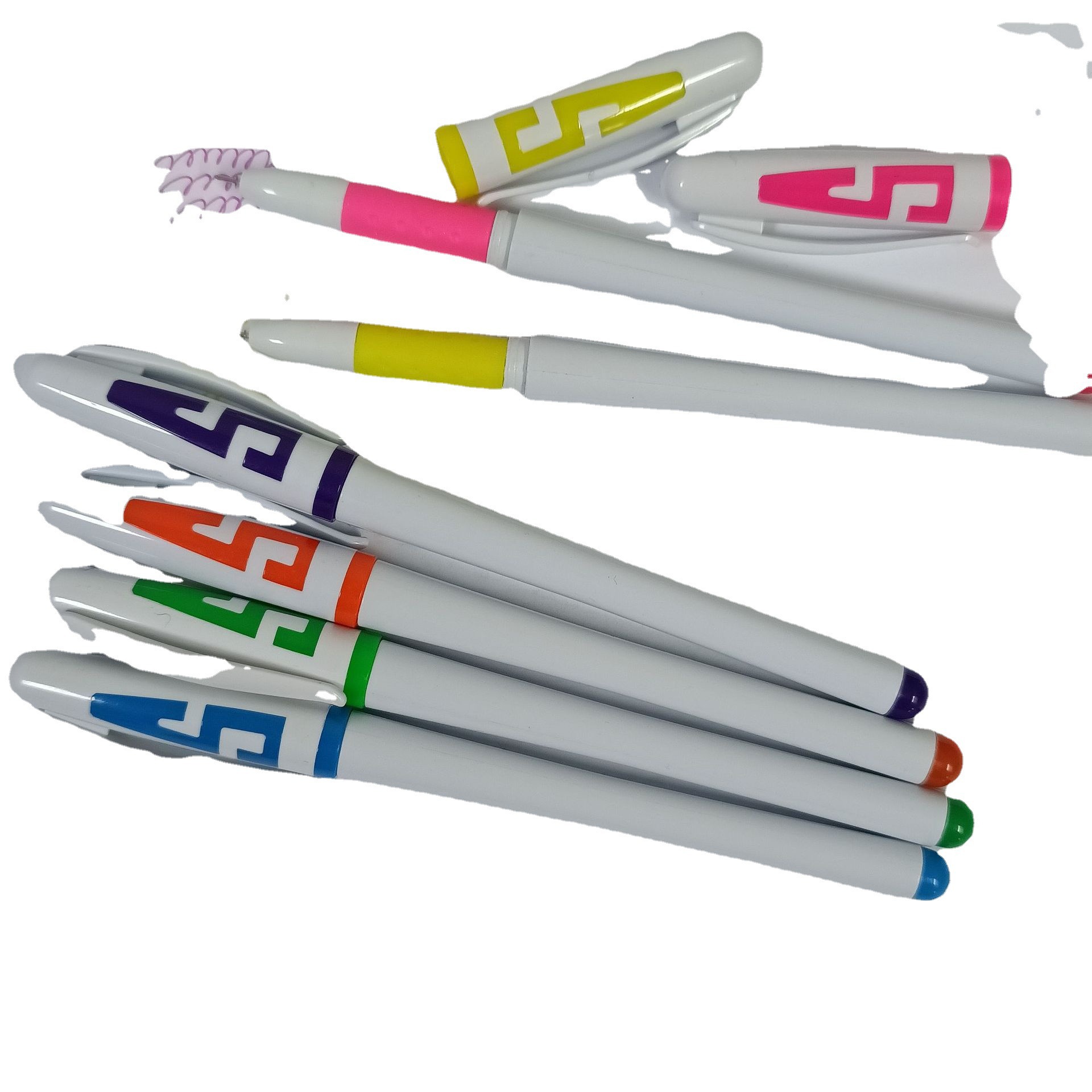 工廠直發黑筆考試筆半針管0.5mm中性筆 辦公與日用必備神器